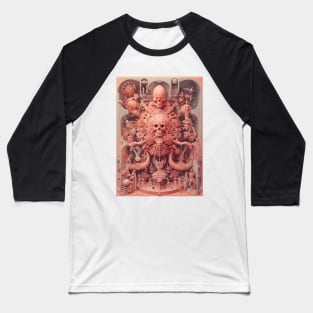 Esoteric Skull Baseball T-Shirt